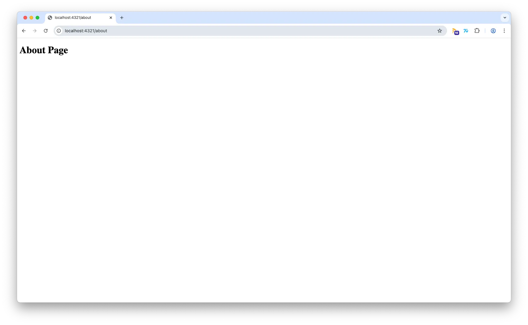 About Page